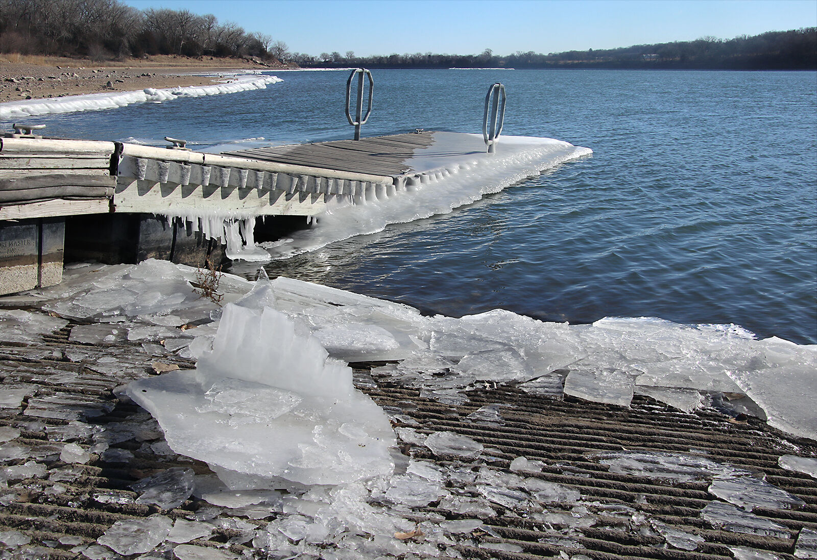 A Dock Of Ice